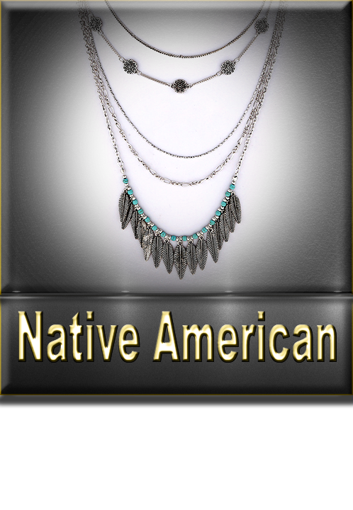Women's Native American Button