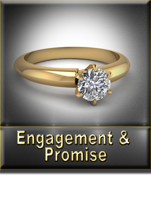 Engagement & Promise Ring Button
