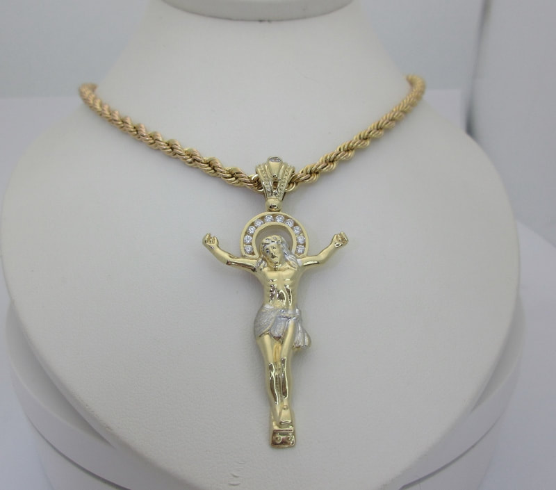 Womens 10K Gold Cross Pendant Necklace - JCPenney | Cross pendant necklace, Cross  pendant, Gold cross pendant