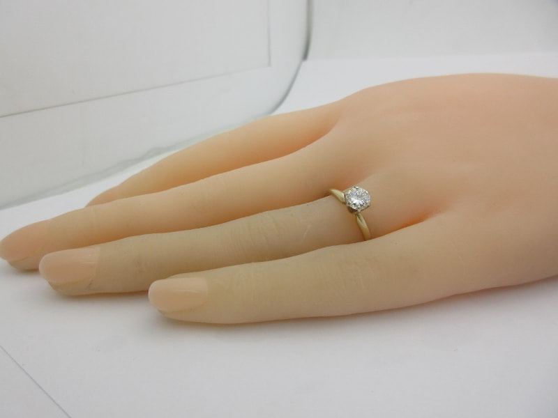 Buy Art Deco GIA Certified 1.46 ctw Diamond Platinum Engagement Ring Online  | Arnold Jewelers