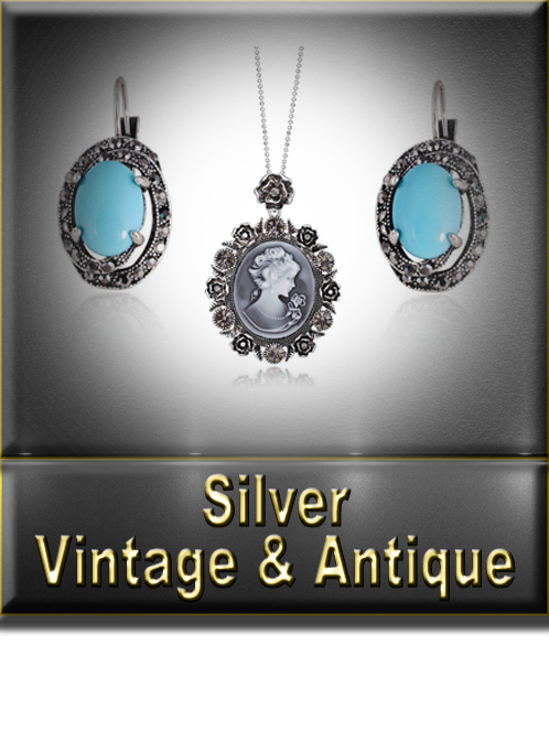 Silver Vintage Collection Button
